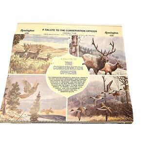 Vintage Remington Dupont Calendar 1979 Wildlife and Hunting Memorabilia